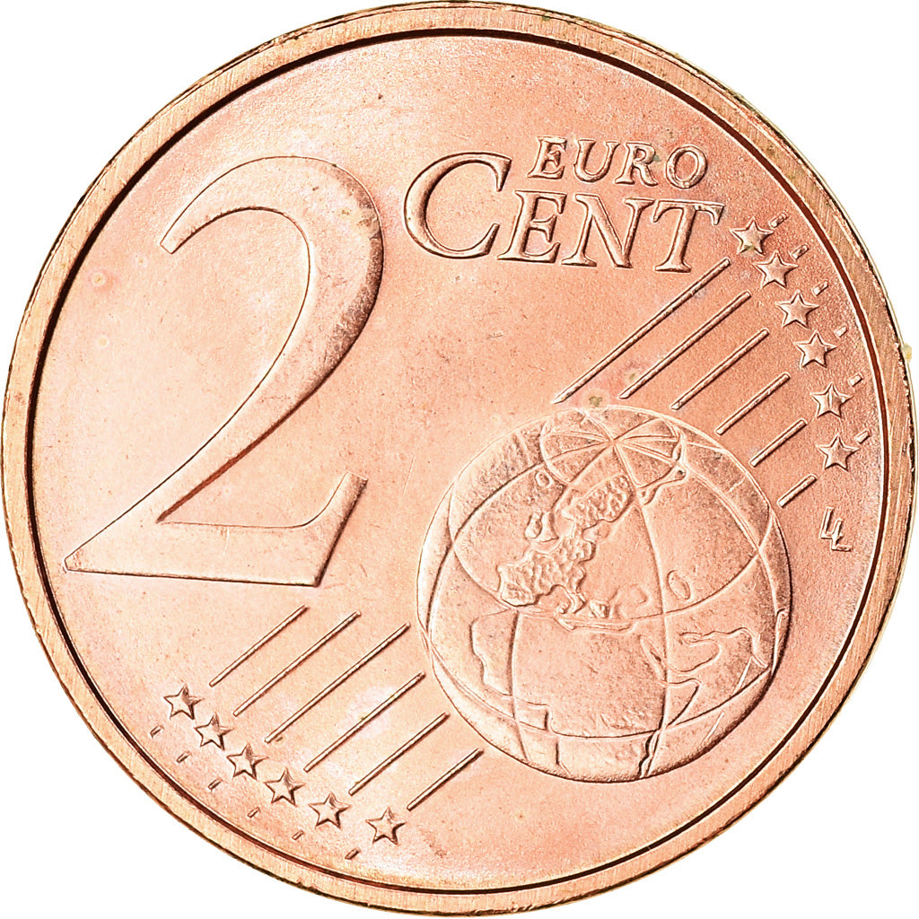 Niederlande, 2 Euro Cent, 2010, VZ, Copper Plated Steel, KM:235