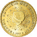 Holandia, 10 Euro Cent, 2012, Utrecht, AU(55-58), Mosiądz, KM:268