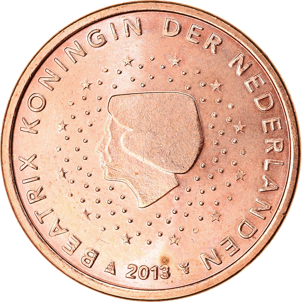 Países Bajos, 5 Euro Cent, 2013, EBC, Cobre chapado en acero, KM:236