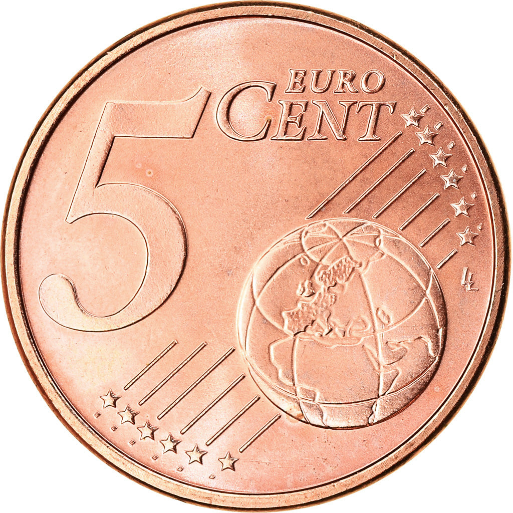 Países Bajos, 5 Euro Cent, 2013, EBC, Cobre chapado en acero, KM:236