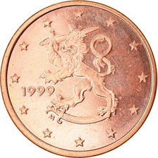 Finland, 5 Euro Cent, 1999, AU(55-58), Copper Plated Steel, KM:100