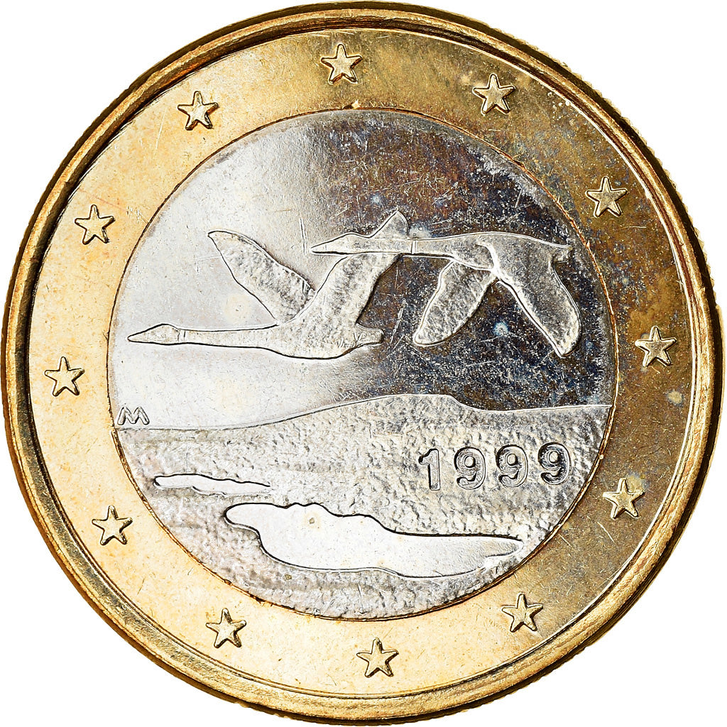 Finlandia, Euro, 1999, SPL-, Bi-metallico, KM:104