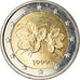 Finlande, 2 Euro, 1999, SUP, Bi-Metallic, KM:105