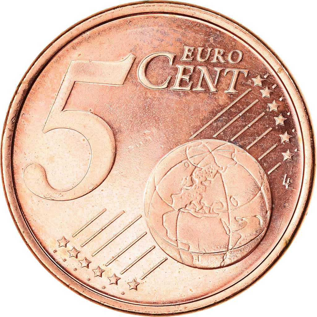 Finland, 5 Euro Cent, 2002, PR, Copper Plated Steel, KM:100
