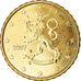 Finland, 10 Euro Cent, 2007, AU(55-58), Brass, KM:126