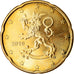 Finland, 20 Euro Cent, 2010, AU(55-58), Brass, KM:127