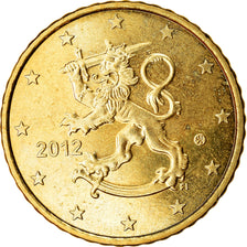 Finland, 50 Euro Cent, 2012, AU(55-58), Brass, KM:128