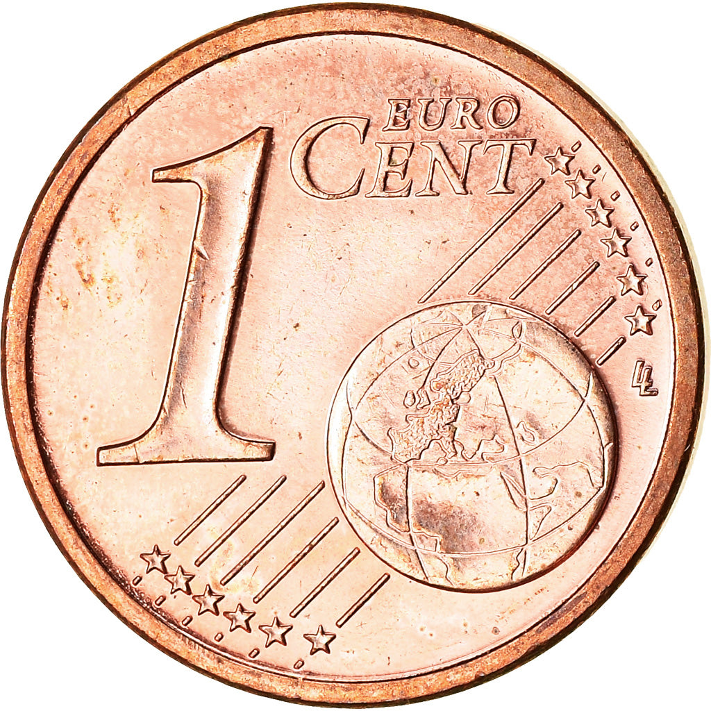 Finlândia, Euro Cent, 2014, AU(55-58), Aço Cromado a Cobre