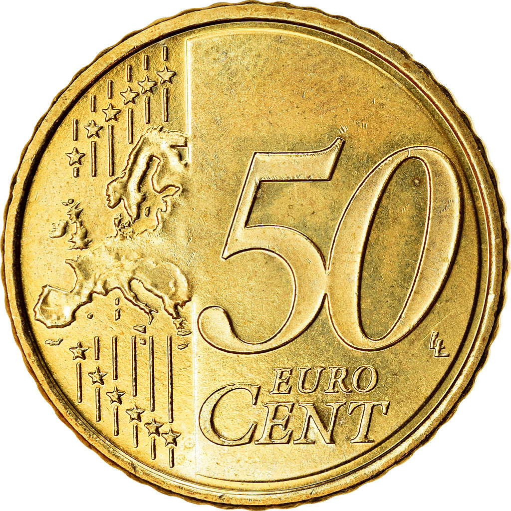 Finlandia, 50 Euro Cent, 2014, SPL-, Ottone