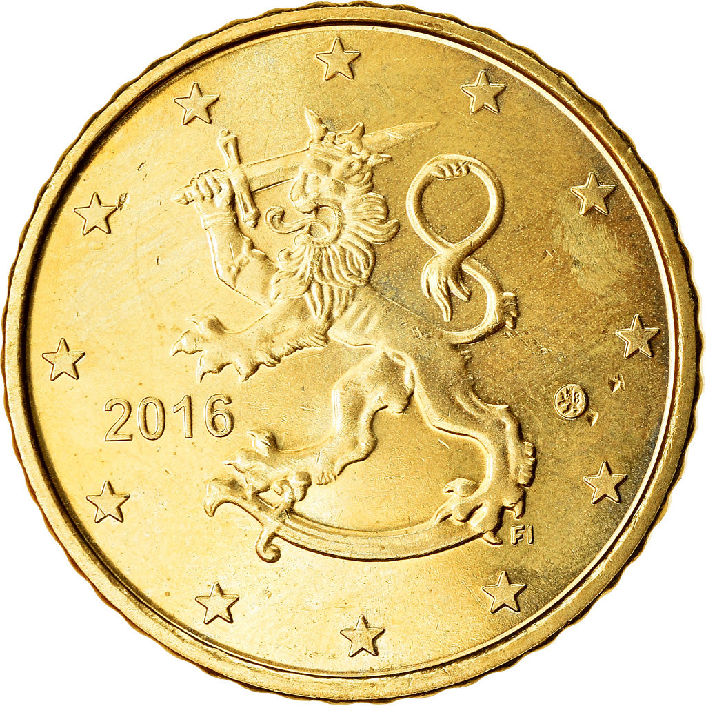 Finnland, 50 Euro Cent, 2016, VZ, Messing