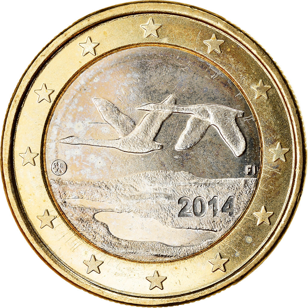Finnland, Euro, 2014, VZ, Bi-Metallic