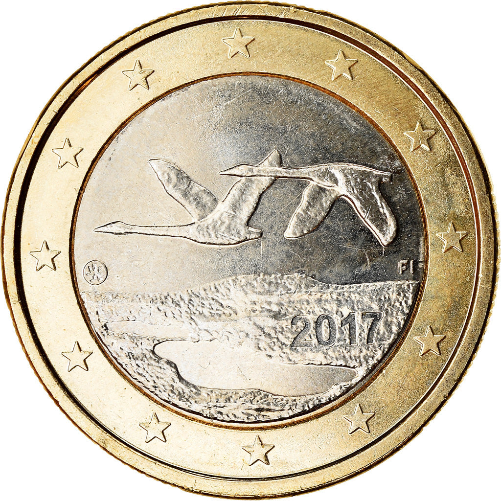 Finlandia, Euro, 2017, SPL-, Bi-metallico