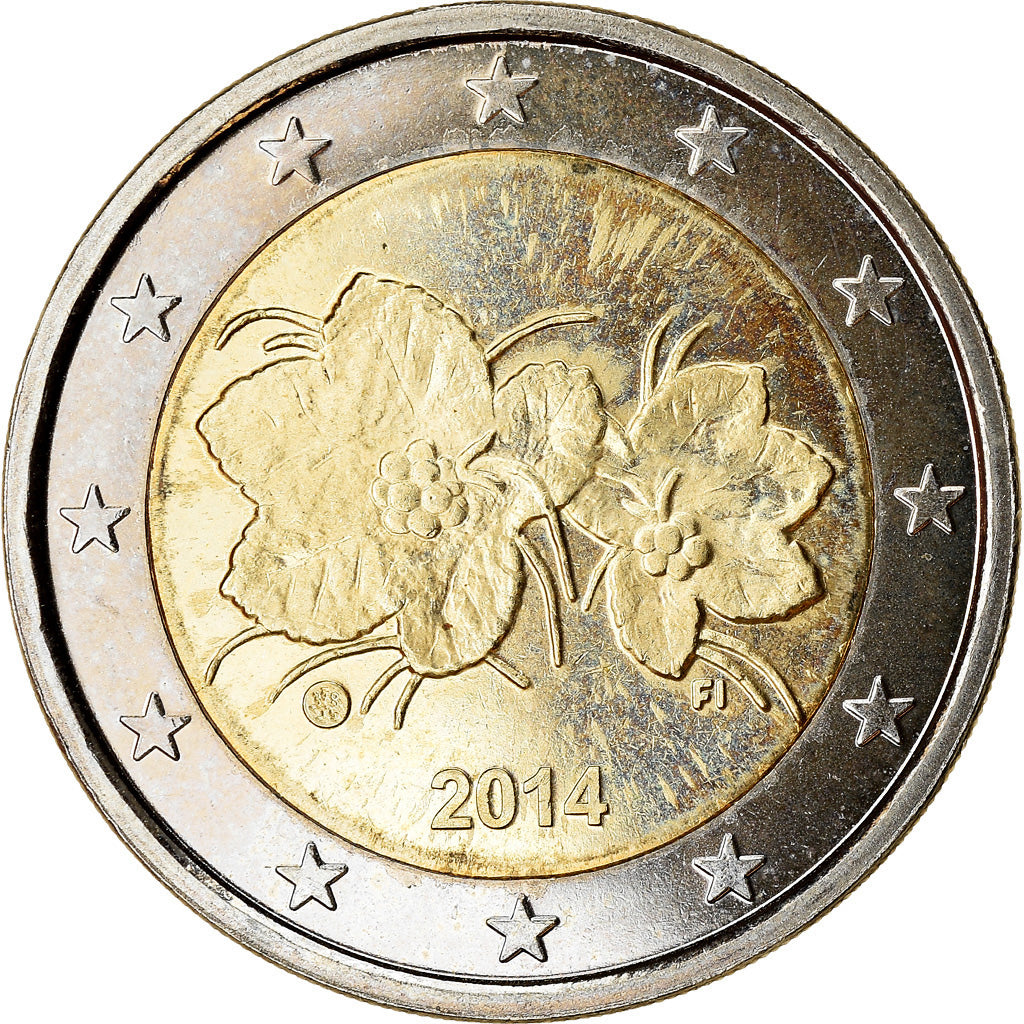 Finlandia, 2 Euro, 2014, SPL-, Bi-metallico
