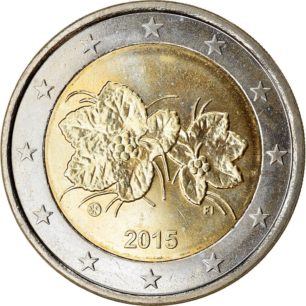 Finlandia, 2 Euro, 2015, SPL-, Bi-metallico