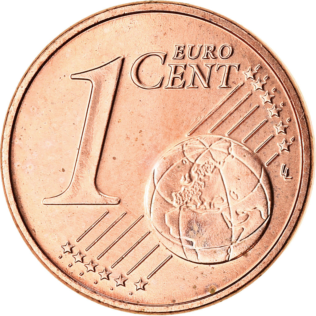Netherlands, Euro Cent, 2014, AU(55-58), Copper Plated Steel