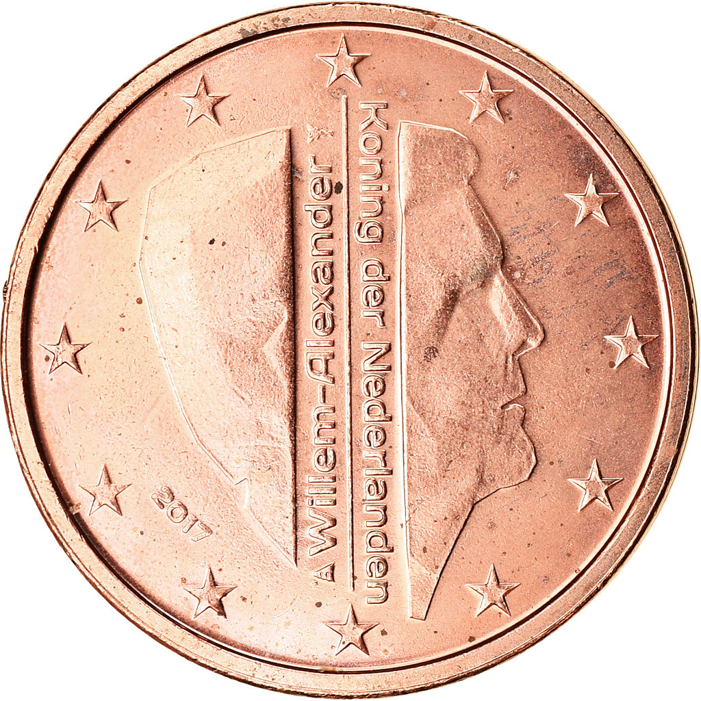 Niederlande, 2 Euro Cent, 2017, VZ, Copper Plated Steel