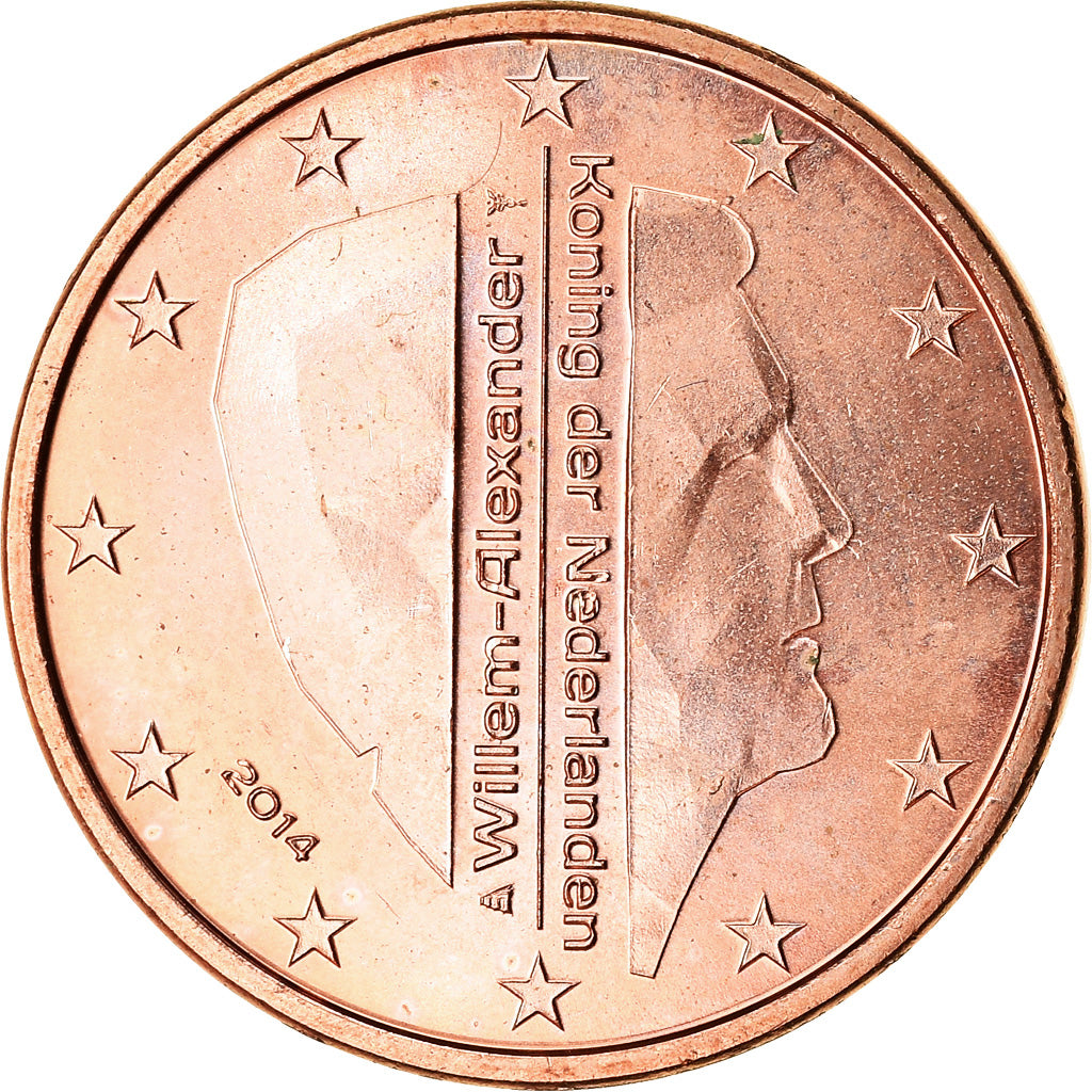 Nederland, 5 Euro Cent, 2014, PR, Copper Plated Steel