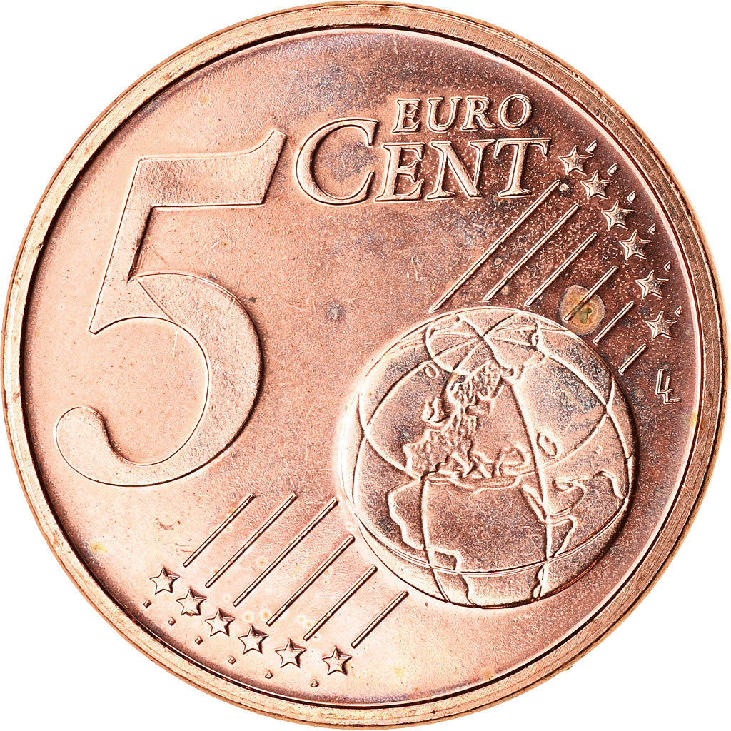 Holandia, 5 Euro Cent, 2016, AU(55-58), Miedź platerowana stalą