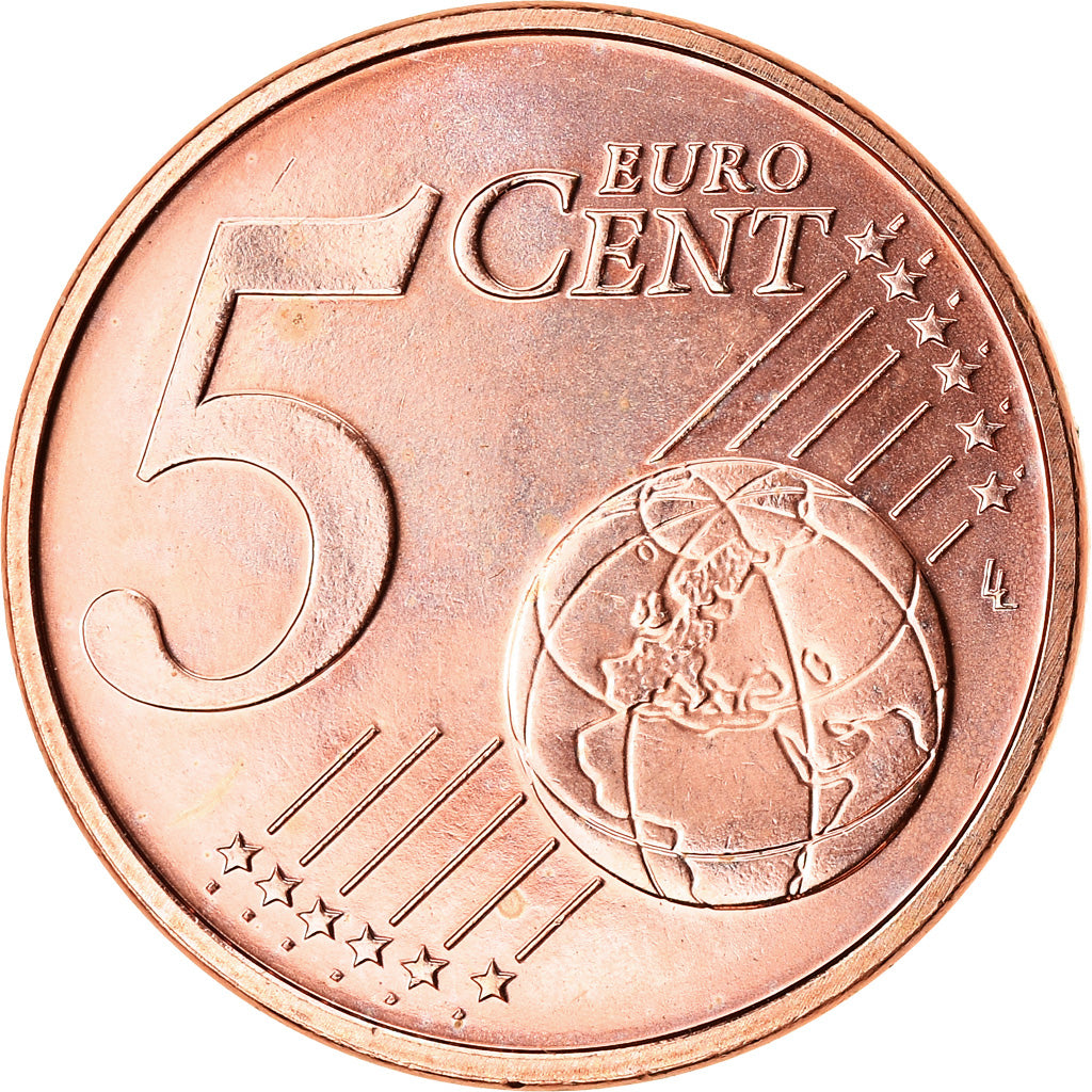Países Bajos, 5 Euro Cent, 2017, EBC, Cobre chapado en acero