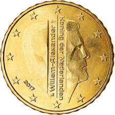 Holandia, 10 Euro Cent, 2017, AU(55-58), Mosiądz