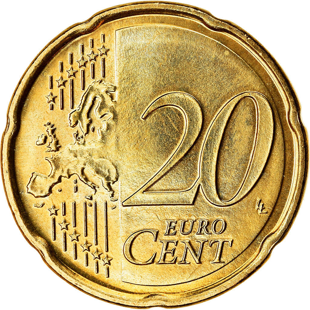 Niederlande, 20 Euro Cent, 2015, VZ, Messing