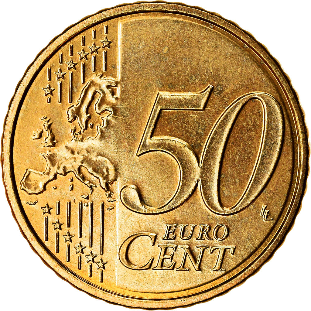 Niederlande, 50 Euro Cent, 2015, VZ, Messing