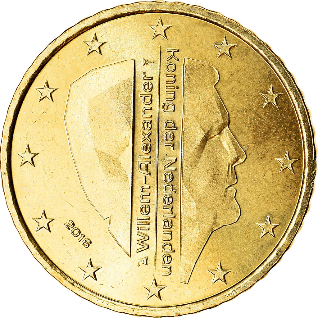 Niederlande, 50 Euro Cent, 2016, VZ, Messing