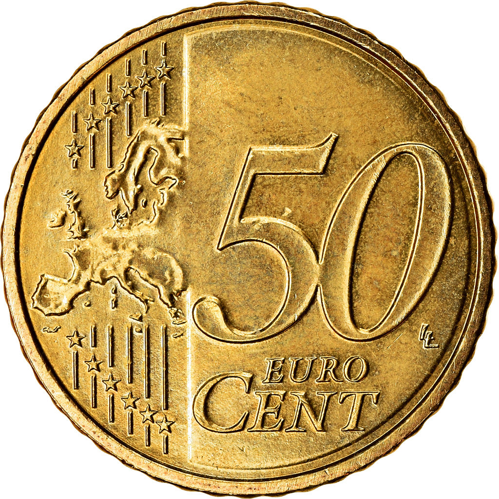 Países Bajos, 50 Euro Cent, 2017, EBC, Latón