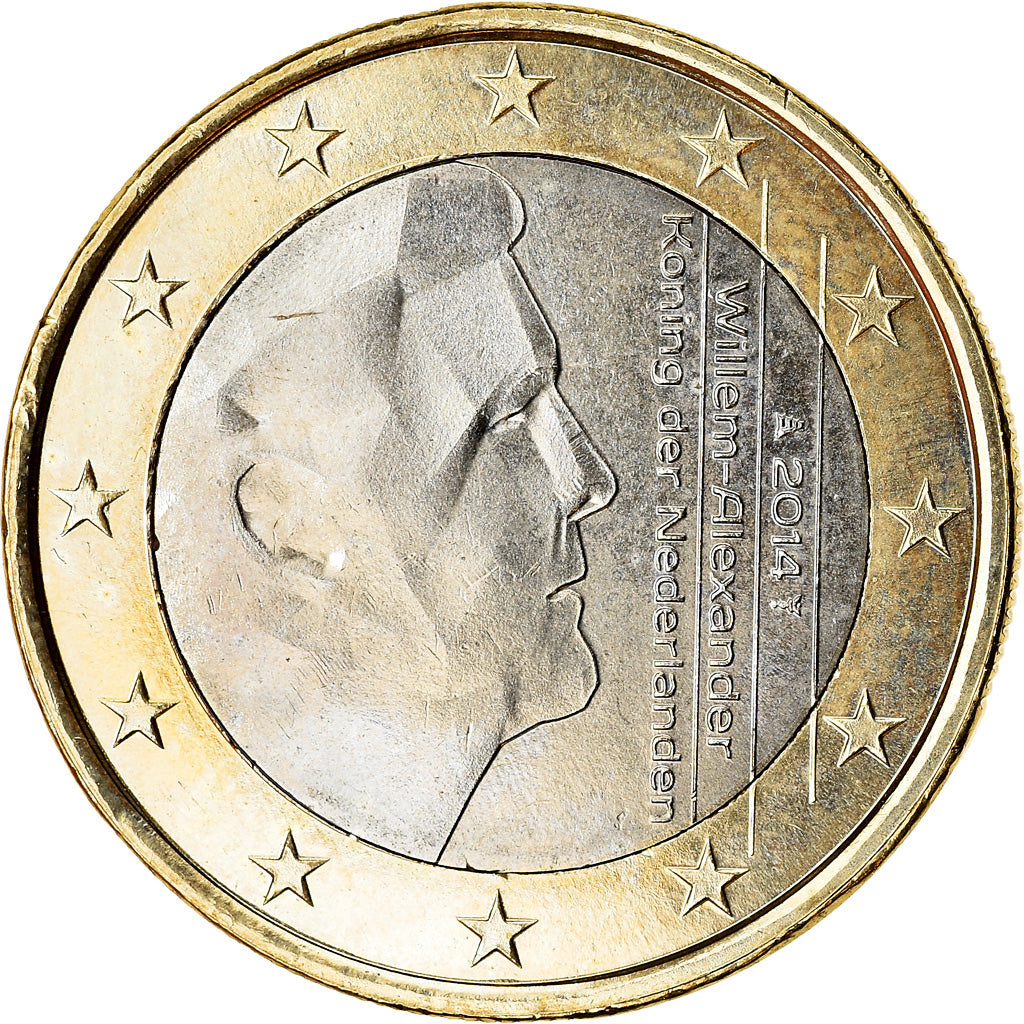 Paesi Bassi, Euro, 2014, SPL-, Bi-metallico