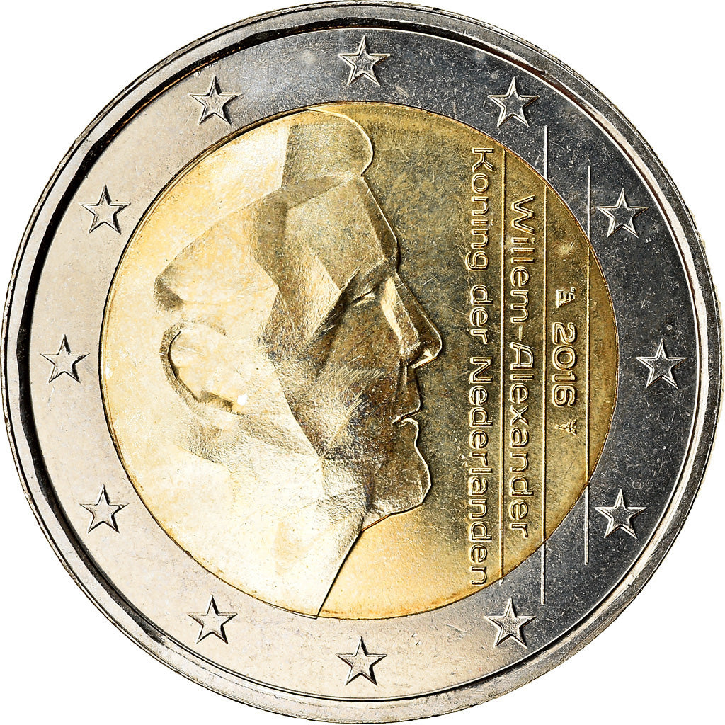 Paesi Bassi, 2 Euro, 2016, SPL-, Bi-metallico