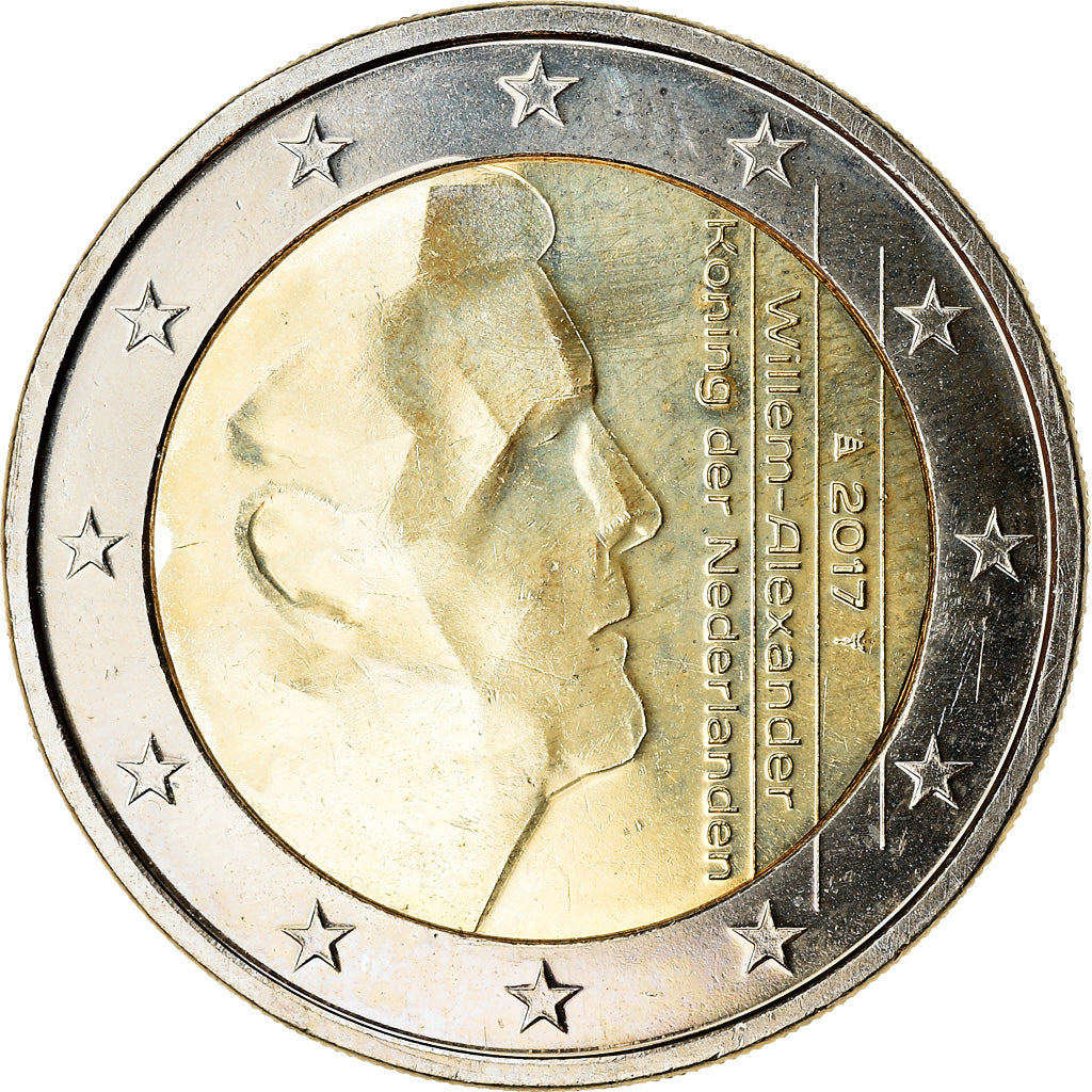 Niederlande, 2 Euro, 2017, VZ, Bi-Metallic