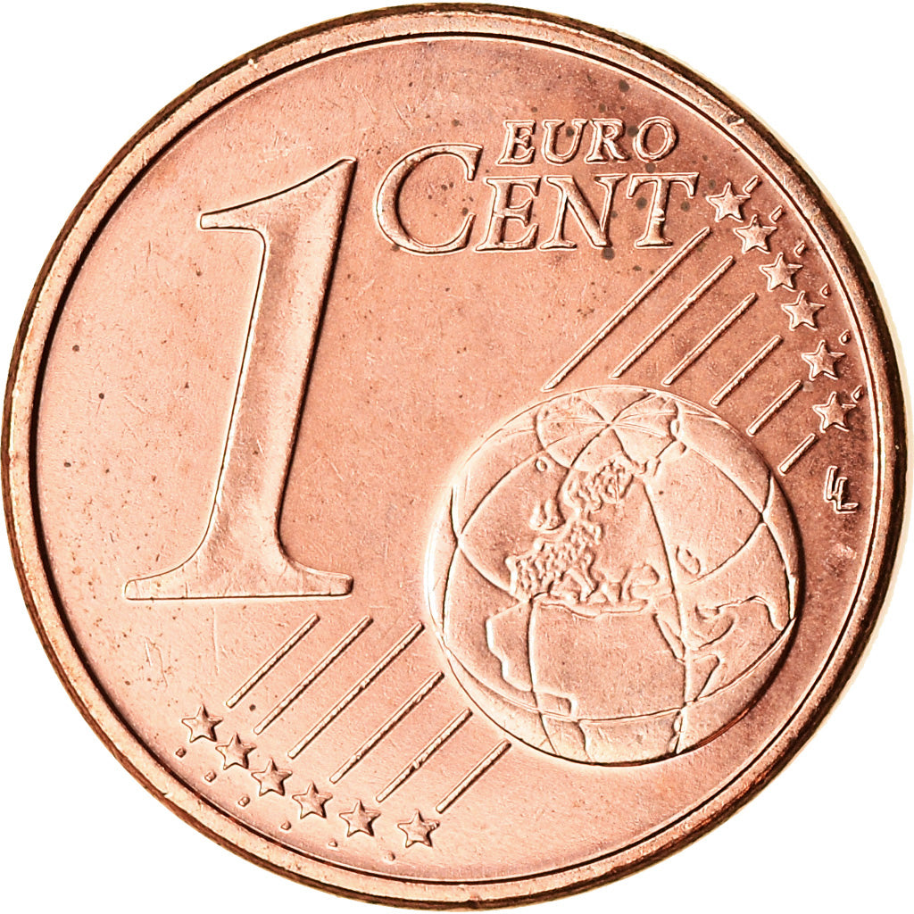 Spain, Euro Cent, 2017, MS(63), Copper Plated Steel