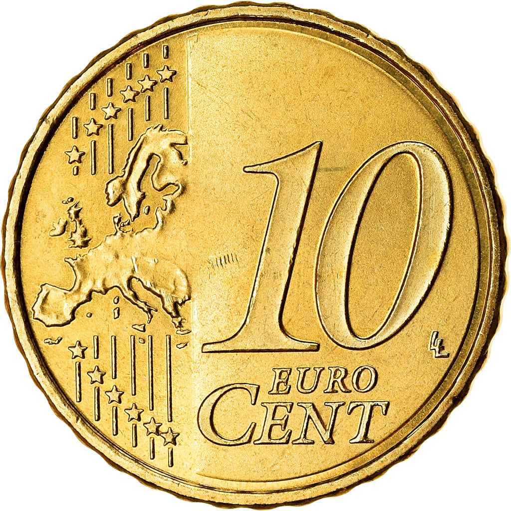 España, 10 Euro Cent, 2016, SC, Latón