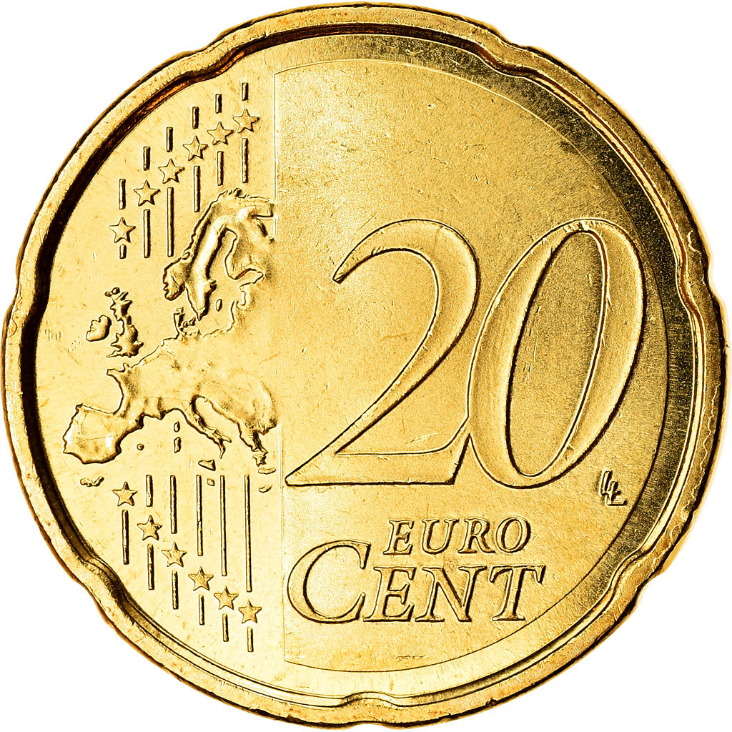 Spanien, 20 Euro Cent, 2015, UNZ, Messing