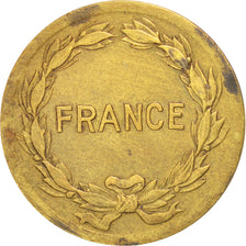 FRANCE, France Libre, 2 Francs, 1944, Philadelphia, KM #905, EF(40-45), Brass,..