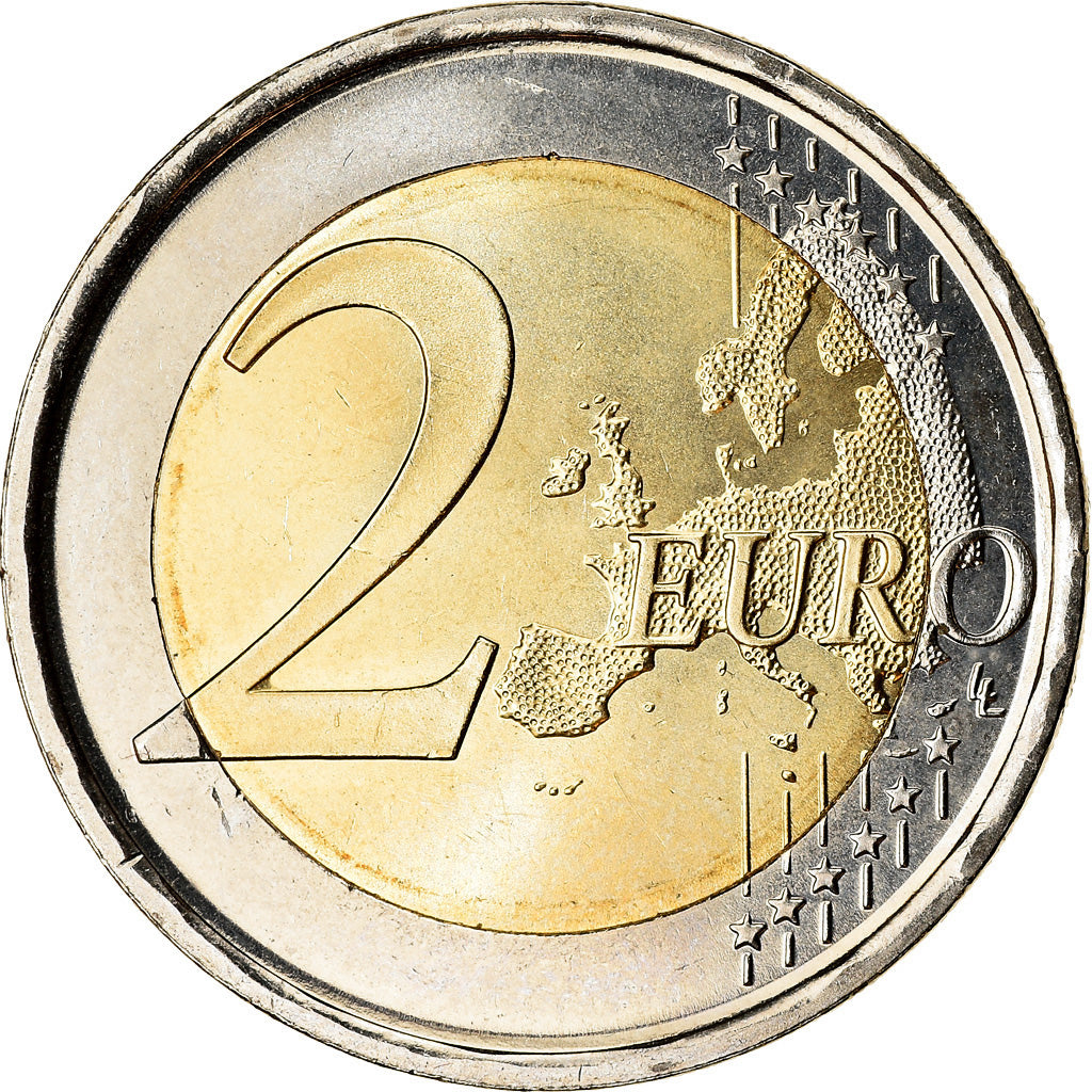 Spagna, 2 Euro, 2014, SPL, Bi-metallico