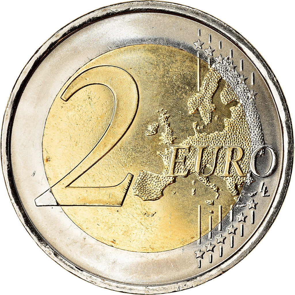 Spain, 2 Euro, 2016, MS(63), Bi-Metallic