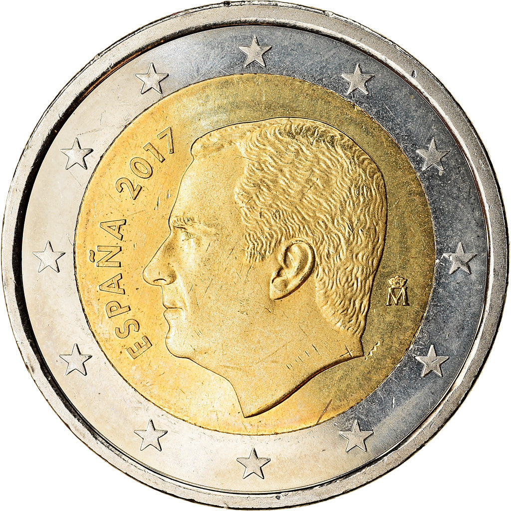 España, 2 Euro, 2017, SC, Bimetálico