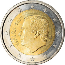 España, 2 Euro, 2017, SC, Bimetálico