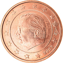 Belgio, 5 Euro Cent, 2002, SPL, Acciaio placcato rame, KM:226