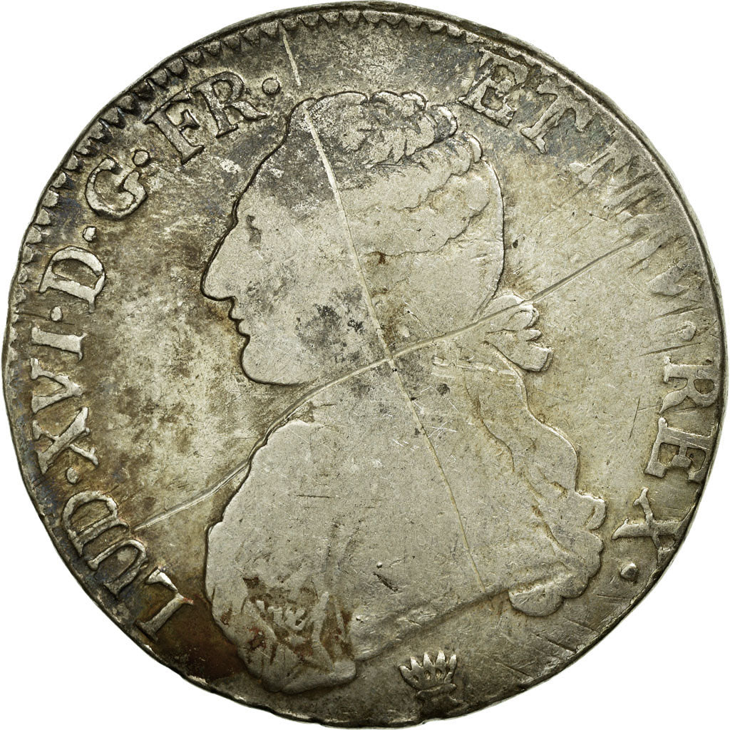 Monnaie, France, Louis XVI, Écu aux branches d'olivier, Ecu, 1780, Limoges, TB