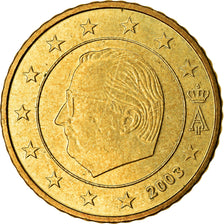 Belgio, 50 Euro Cent, 2003, BB, Ottone, KM:229