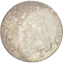 FRANCE, Écu aux branches d'olivier, ECU, 1784, Paris, KM #564.1, VF(20-25), ...