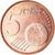 Bélgica, 5 Euro Cent, 2007, EBC, Cobre chapado en acero, KM:226