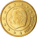 Belgio, 50 Euro Cent, 2007, SPL, Ottone, KM:244