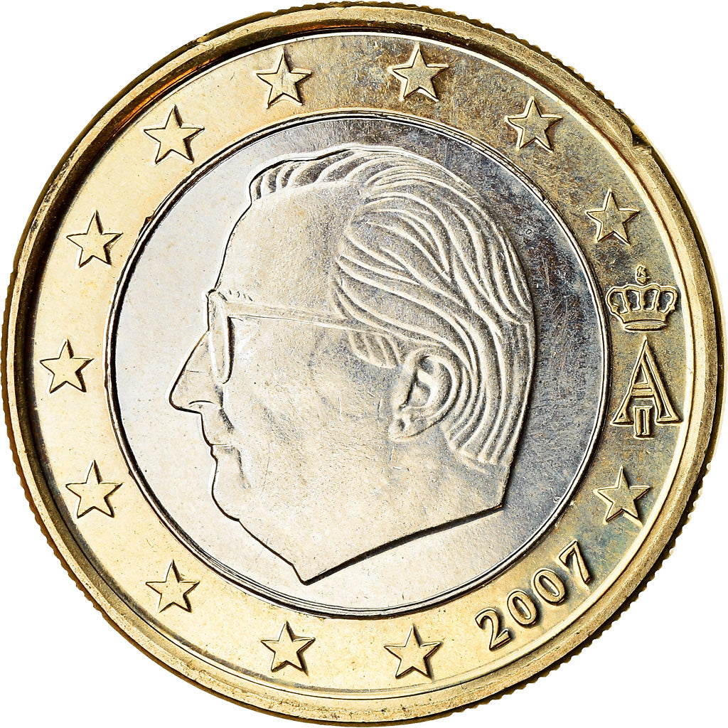 Belgio, Euro, 2007, SPL, Bi-metallico, KM:245