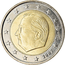 Belgio, 2 Euro, 2007, SPL, Bi-metallico, KM:246