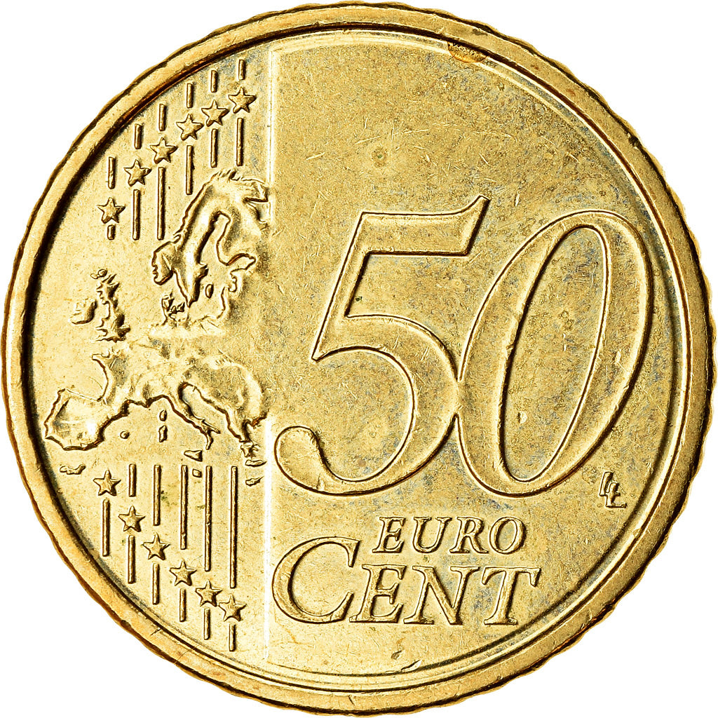 België, 50 Euro Cent, 2009, PR, Tin, KM:279