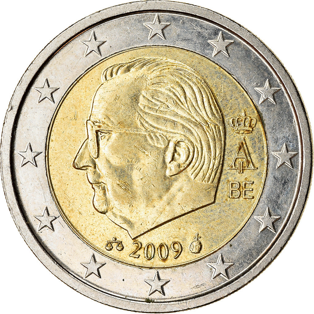 Belgio, 2 Euro, 2009, SPL-, Bi-metallico, KM:281