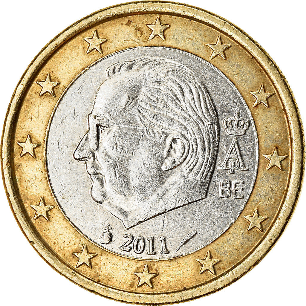 Belgio, Euro, 2011, BB, Bi-metallico, KM:280